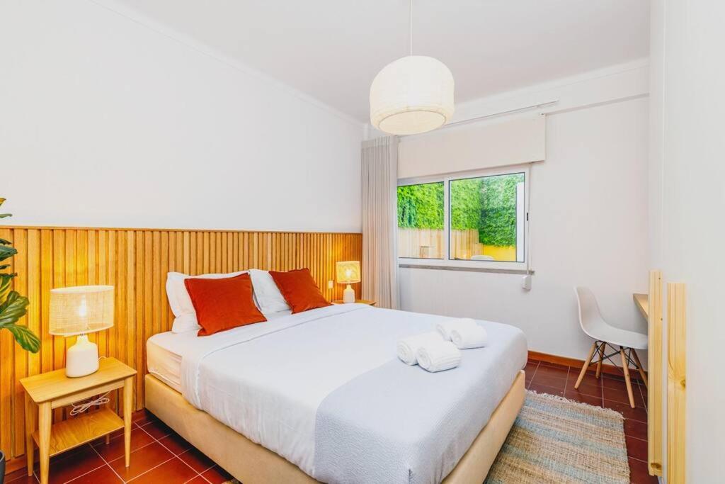 卡帕里卡海岸Caparica Luz II Lovely Apt Near Beach公寓 外观 照片